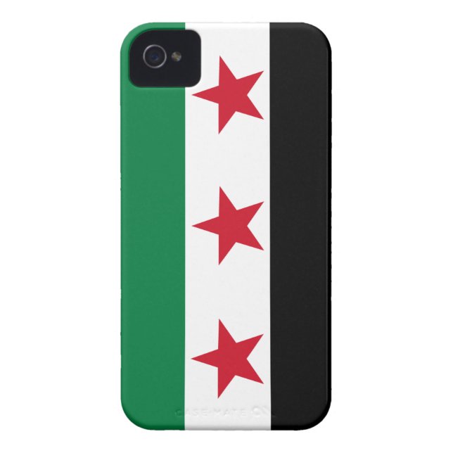 Vrije Syrische Revolutionaire Vlag IPhone zaak Case-Mate iPhone Case (Achterkant)