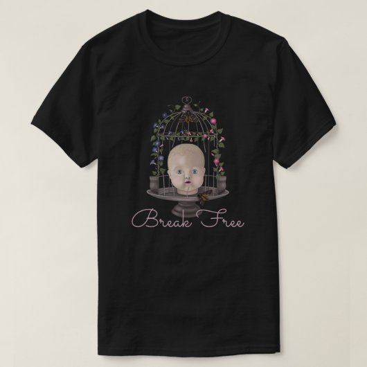 Vrije T-shirt breken (Design voorkant)