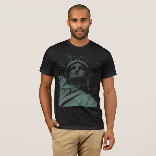 Vrije T-shirt Unisex NY Shirt Souvenir (Voorkant volledig)