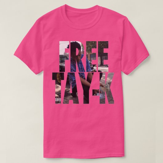VRIJE TAYK T-SHIRT (Design voorkant)