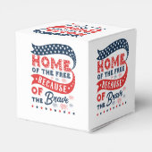 Vrije thuis vanwege de kracht bedankdoosjes (Achterkant)