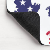 Vrije thuis vanwege het dappere teken muismat (Hoek)