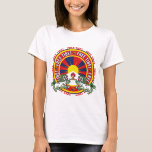 Vrije Tibet Logo T-shirt