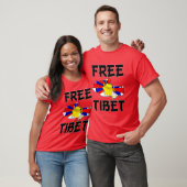 vrije tibet t-shirt (Unisex)