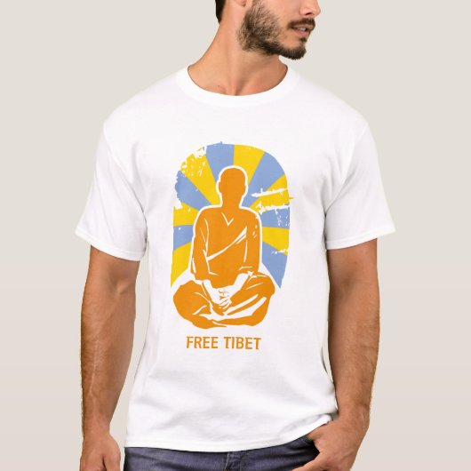 Vrije Tibet T-Shirt (Voorkant)