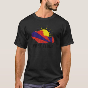 VRIJE TIBET / TIBETAN VRIJHEID T-SHIRT