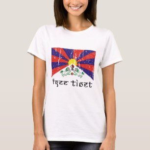 Vrije Tibetaanse cadeaus T-shirt