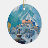 Vrije Tibetaanse sieraad Keramisch Ornament (Links)