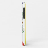 Vrije Tibetaanse vlag Case-Mate iPhone Case (Achterkant/links)