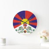 Vrije Tibetaanse vlag Grote Klok (Huis)