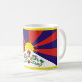 Vrije Tibetaanse vlag Koffiemok (Voorkant rechts)