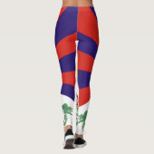 Vrije Tibetaanse vlag Leggings (Achterkant)