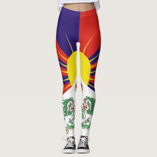 Vrije Tibetaanse vlag Leggings