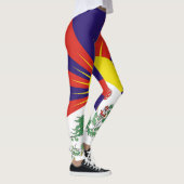 Vrije Tibetaanse vlag Leggings (Rechts)