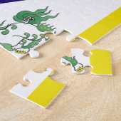 Vrije Tibetaanse vlag Legpuzzel (Zijkant)