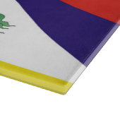 Vrije Tibetaanse vlag Snijplank (Hoek)