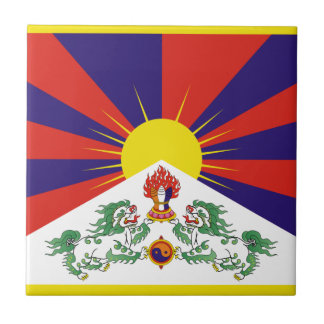 Vrije Tibetaanse vlag Tegeltje