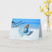 Vrije tijd Dame Retirement - met Vers Kaart (Gele Bloem)