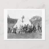 Vrije tijd in Camp voor Engineer Corps Briefkaart (Voorkant)