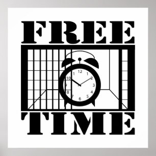 Vrije tijd poster