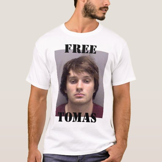 VRIJE TOMAS T-SHIRT (Voorkant)