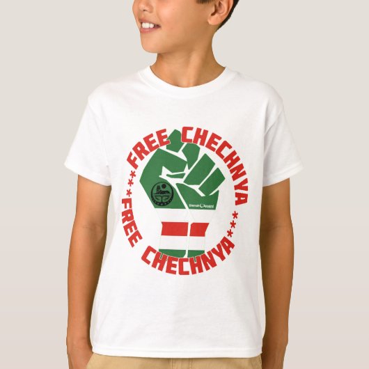 Vrije Tsjetsjenië T-shirt (Voorkant)