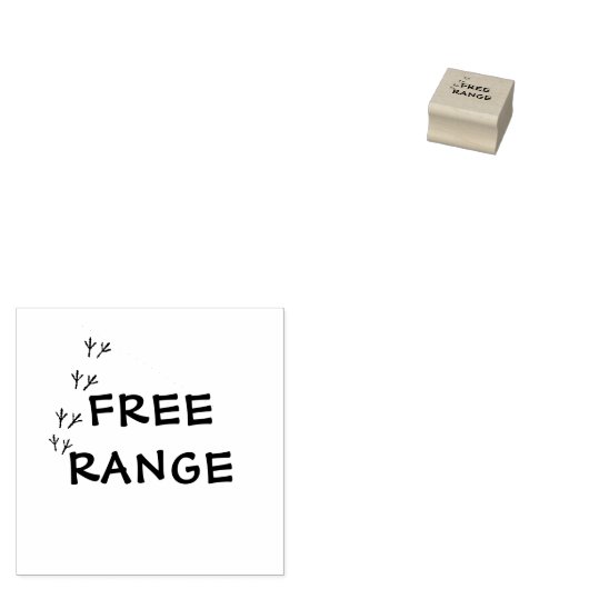 vrije uitloop eieren stempel (Gestempeld)