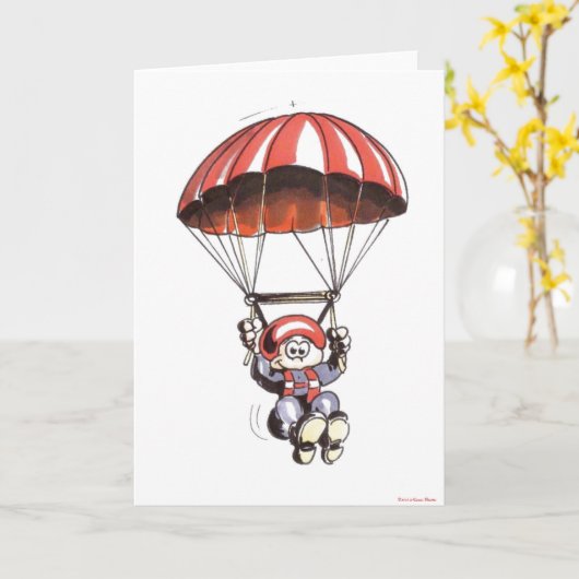 vrije vallende Kaart (Gele Bloem)