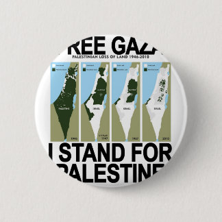 VRIJE VEILIGE GAZA PALESTINE.png Ronde Button 5,7 Cm
