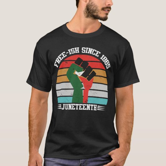 Vrije vis sinds 1865 juni 1985 t-shirt (Voorkant)