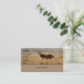 Vrije Visitekaartjes lopen (Staand voorkant)