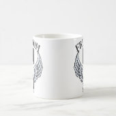 vrije vleugels  motorfiets koffiemok (Center)