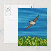 VRIJE VOGELS BRIEFKAART (Voorkant / Achterkant)