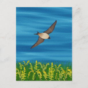 VRIJE VOGELS BRIEFKAART