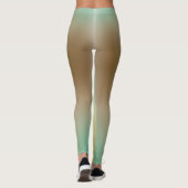 vrije vorm gradiënt op extra grote legging (Achterkant)