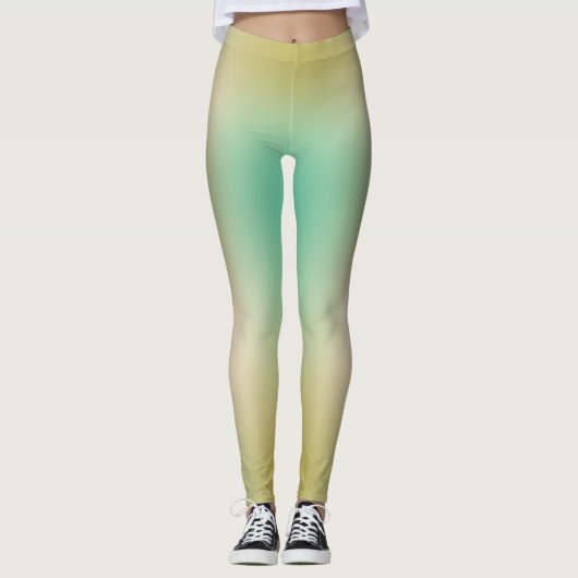 vrije vorm gradiënt op extra grote legging (Voorkant)