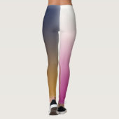 vrije vorm gradiënt op extra grote legging (Achterkant)