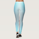 vrije vorm gradiënt op extra grote legging (Achterkant)