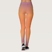 vrije vorm gradiënt op extra grote legging (Achterkant)