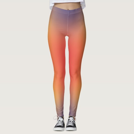 vrije vorm gradiënt op extra grote legging (Voorkant)