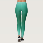 vrije vorm gradiënt op extra grote legging (Achterkant)