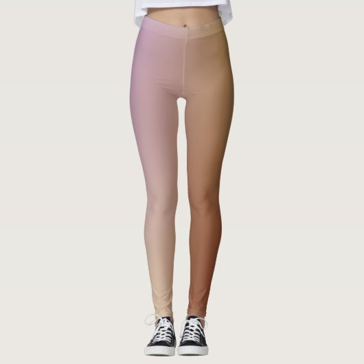 vrije vorm gradiënt op extra grote legging (Voorkant)