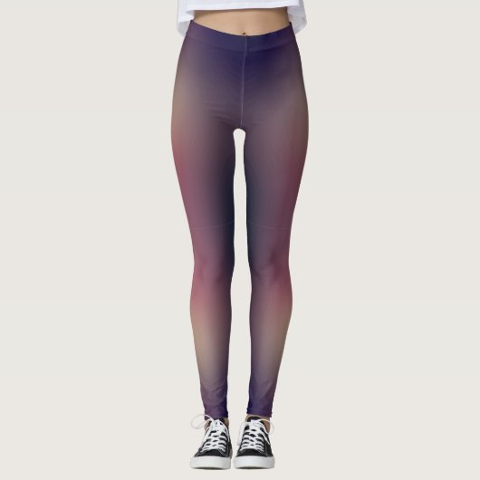 vrije vorm gradiënt op extra grote legging (Voorkant)
