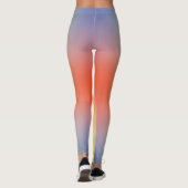 vrije vorm gradiënt op extra grote legging (Achterkant)