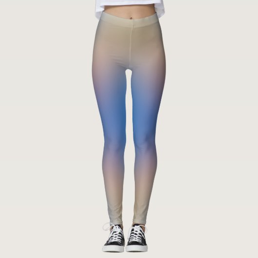 vrije vorm gradiënt op extra grote legging (Voorkant)