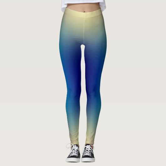 vrije vorm gradiënt op extra grote legging (Voorkant)