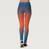 vrije vorm gradiënt op extra grote legging (Achterkant)