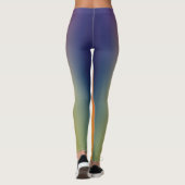 vrije vorm gradiënt op extra grote leggingen leggings (Achterkant)