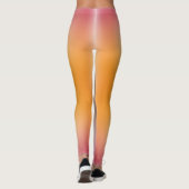 vrije vorm gradiënt op extra kleine legging (Achterkant)