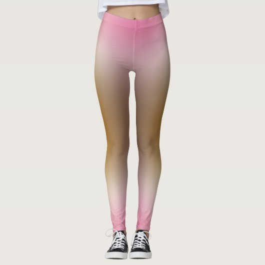 vrije vorm gradiënt op extra kleine legging (Voorkant)